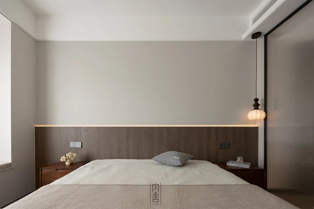 内舍软装丨128㎡现代+中古，细腻刻画时光深处的温柔~-25