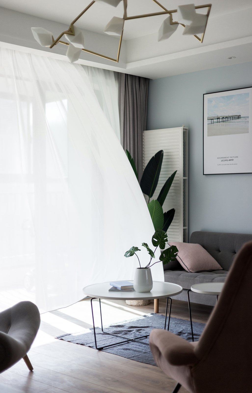 浪漫北欧风，140㎡精装房改造-2