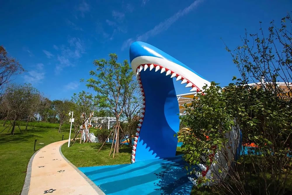 秦皇岛 SEATOPIA 蔚蓝海岸中央公园丨中国河北丨易兰设计-19