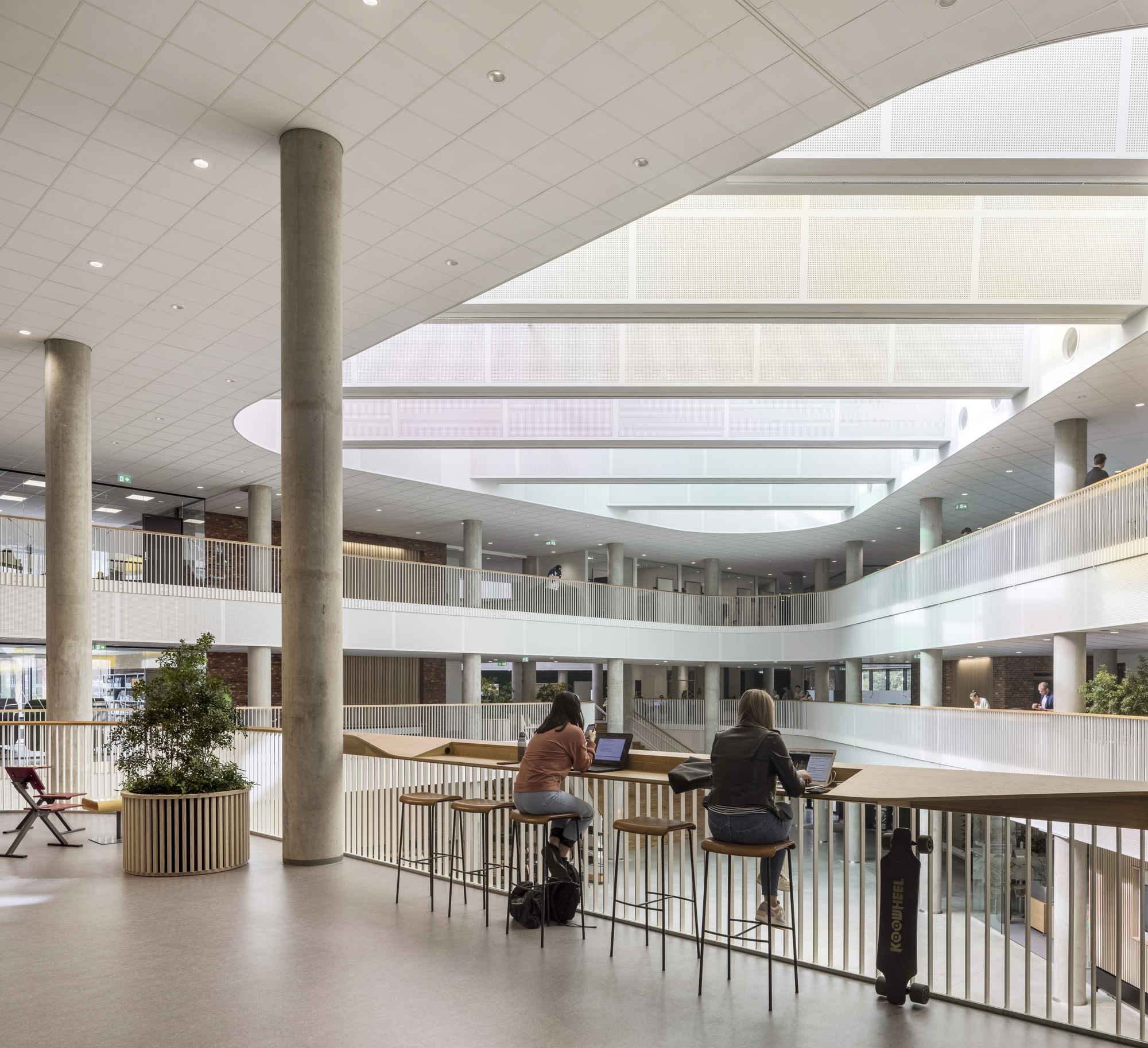 VIA 大学学院霍森斯校区丨丹麦丨C.F. Møller Architects-24