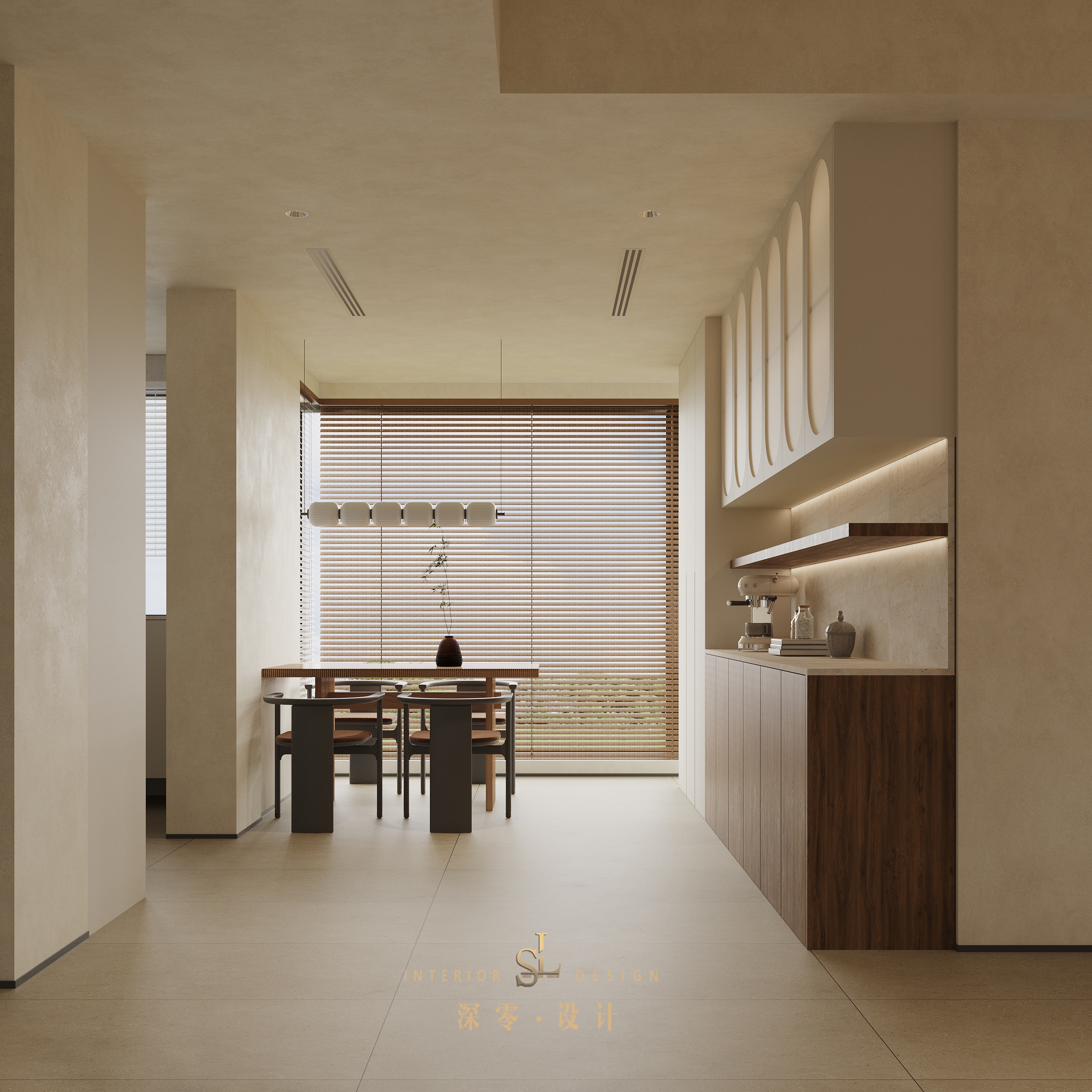 【云滨花园】东方美学,中式雅韵 平层丨中国合肥丨深零设计-6