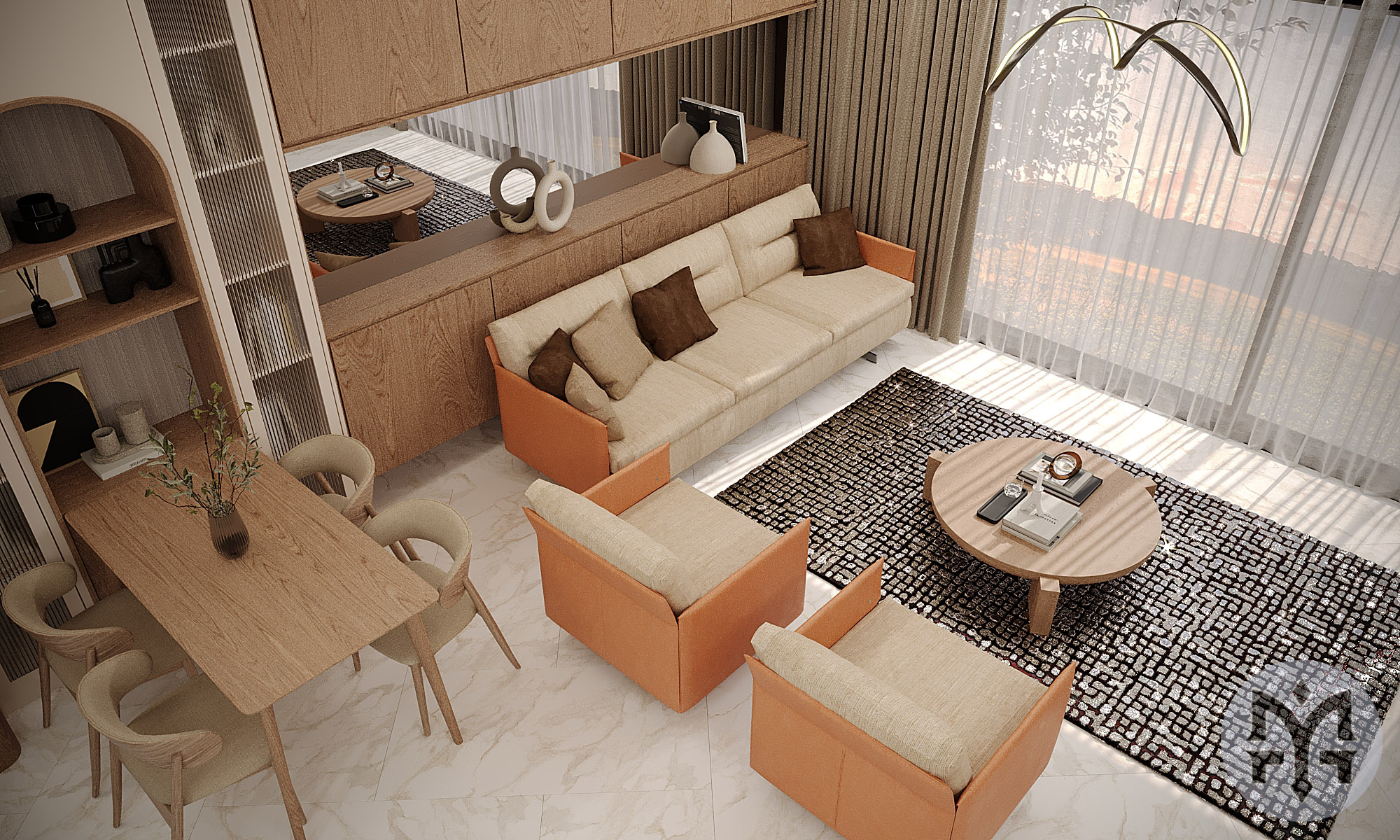 Luxury Design for duplex villa-4