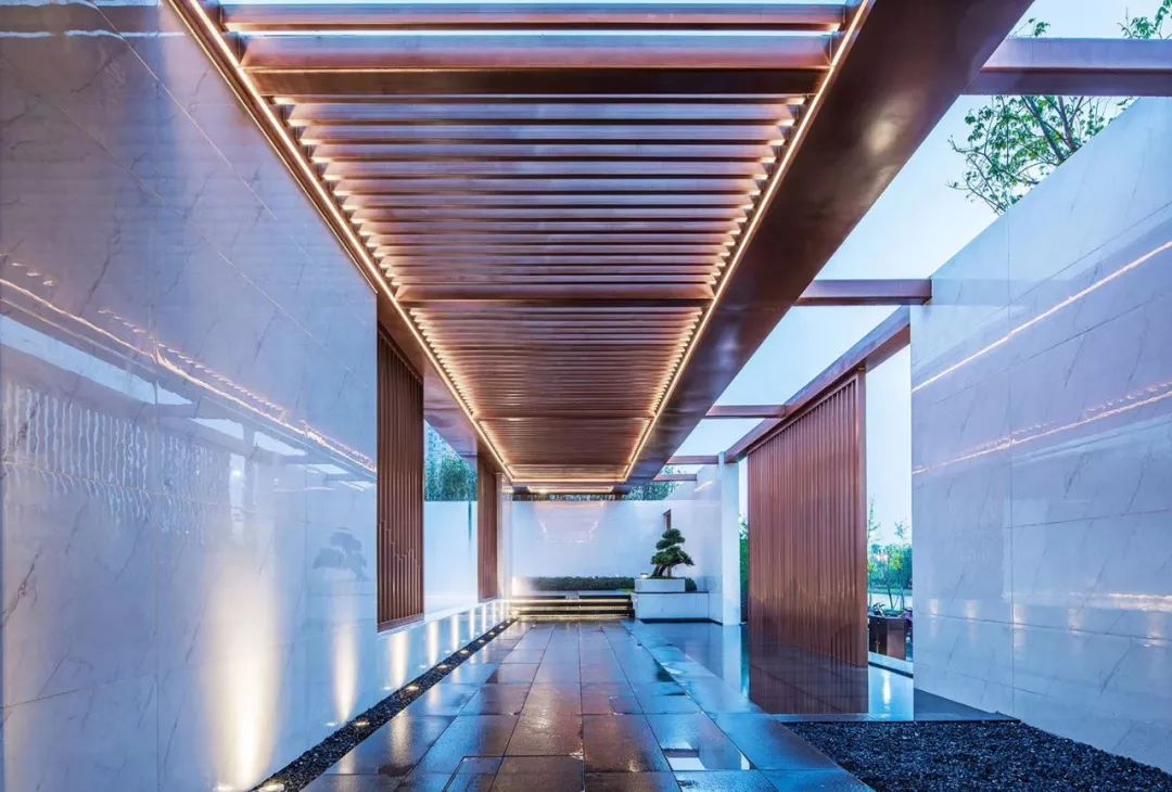 《城南胜地,人世蓬岛》 | 新东方主义写意,三进院落景观设计-34