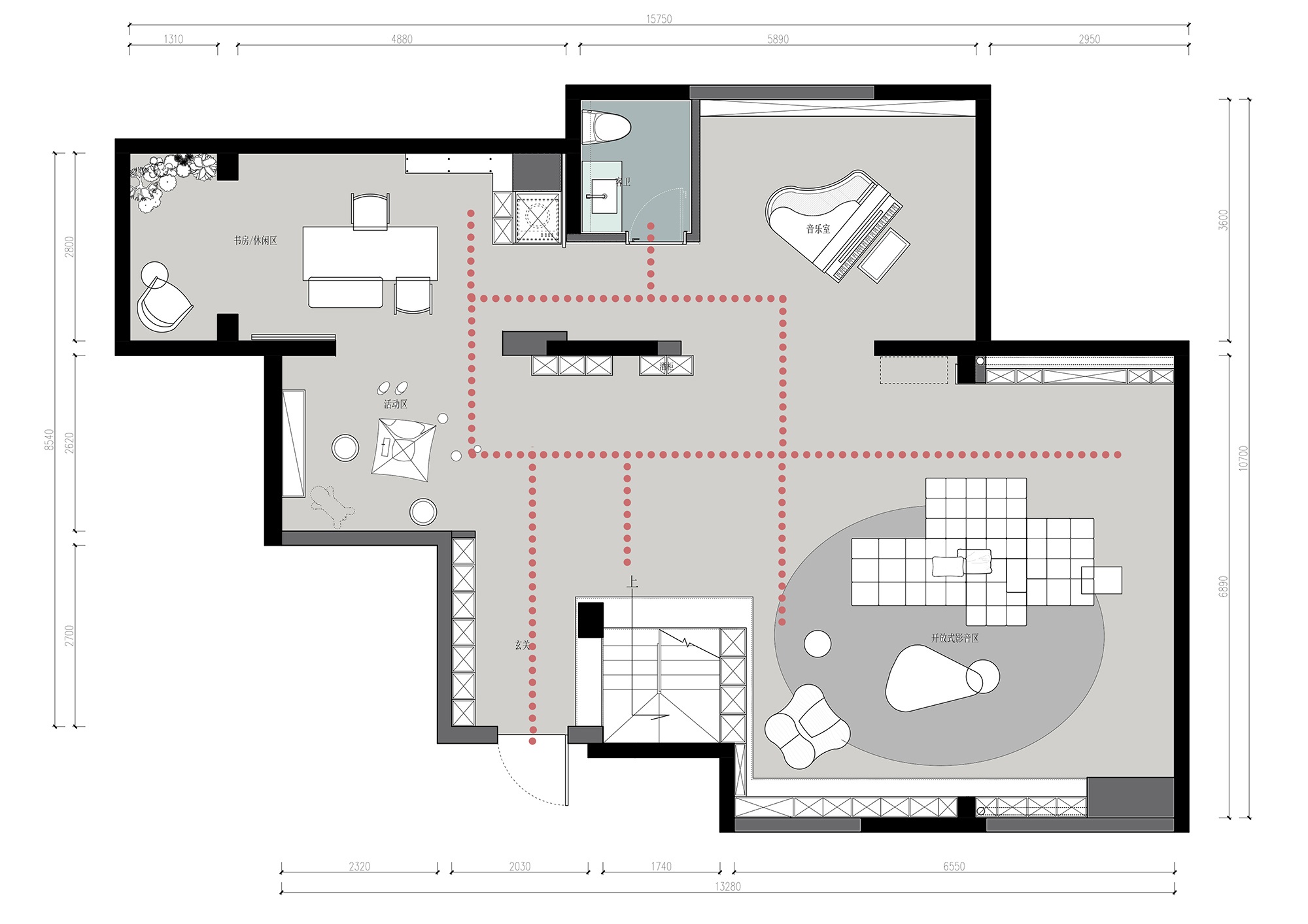 锦粼云荟丨中国杭州丨尔景空间设计-8