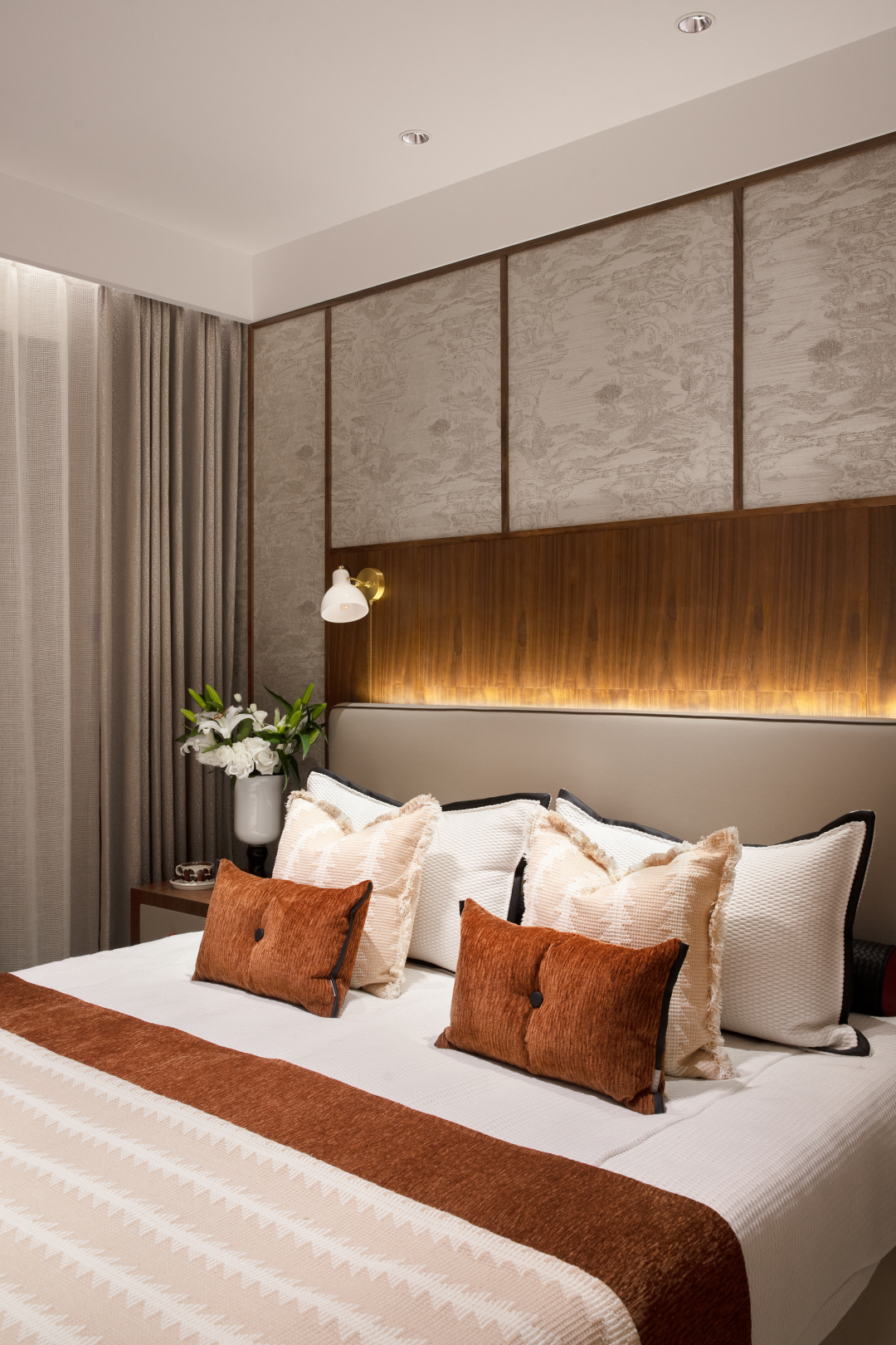 宁波万科凤起路金域光年样板间 107 户型丨中国宁波丨上海璞辉空间设计有限公司-33