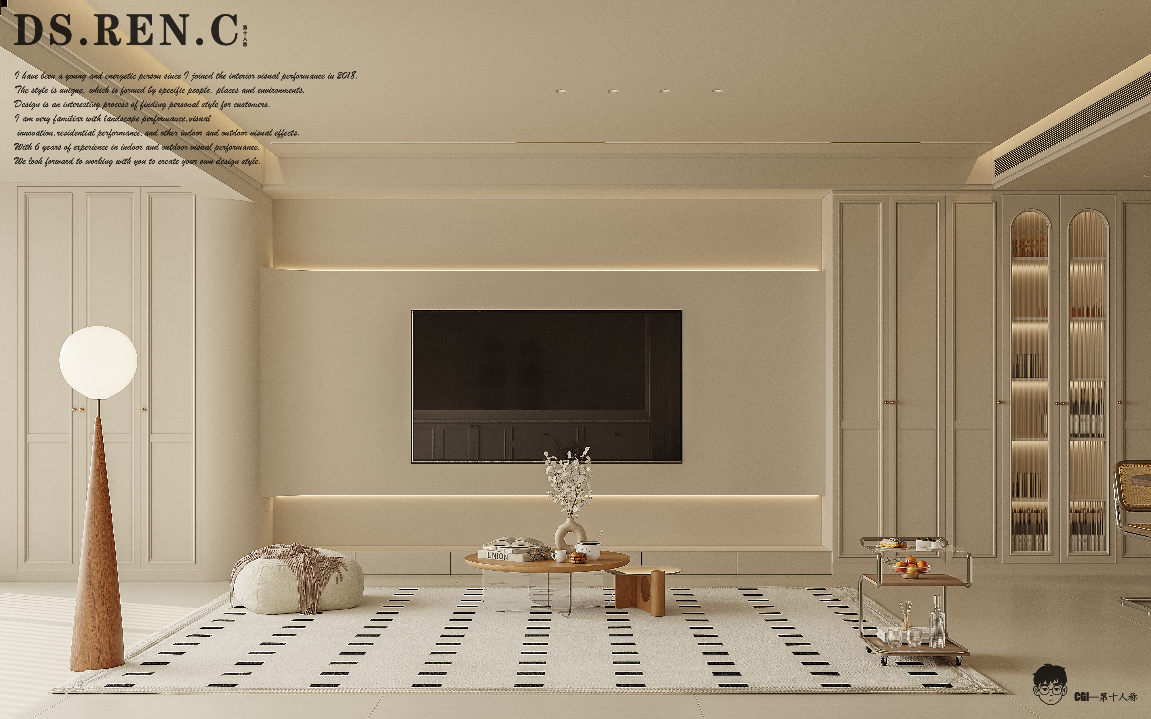 奶油风客餐厅丨中国六安丨莫里工作室-19