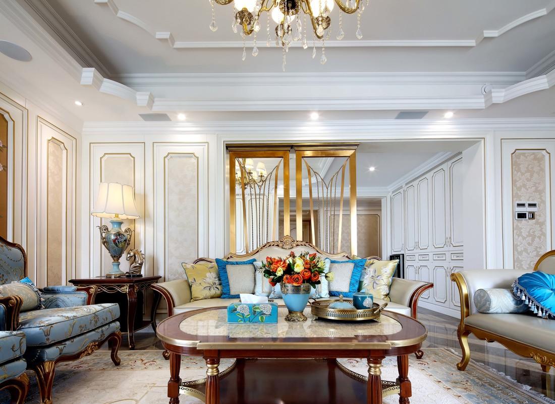 法式复古风 江景房空间设计解读-0