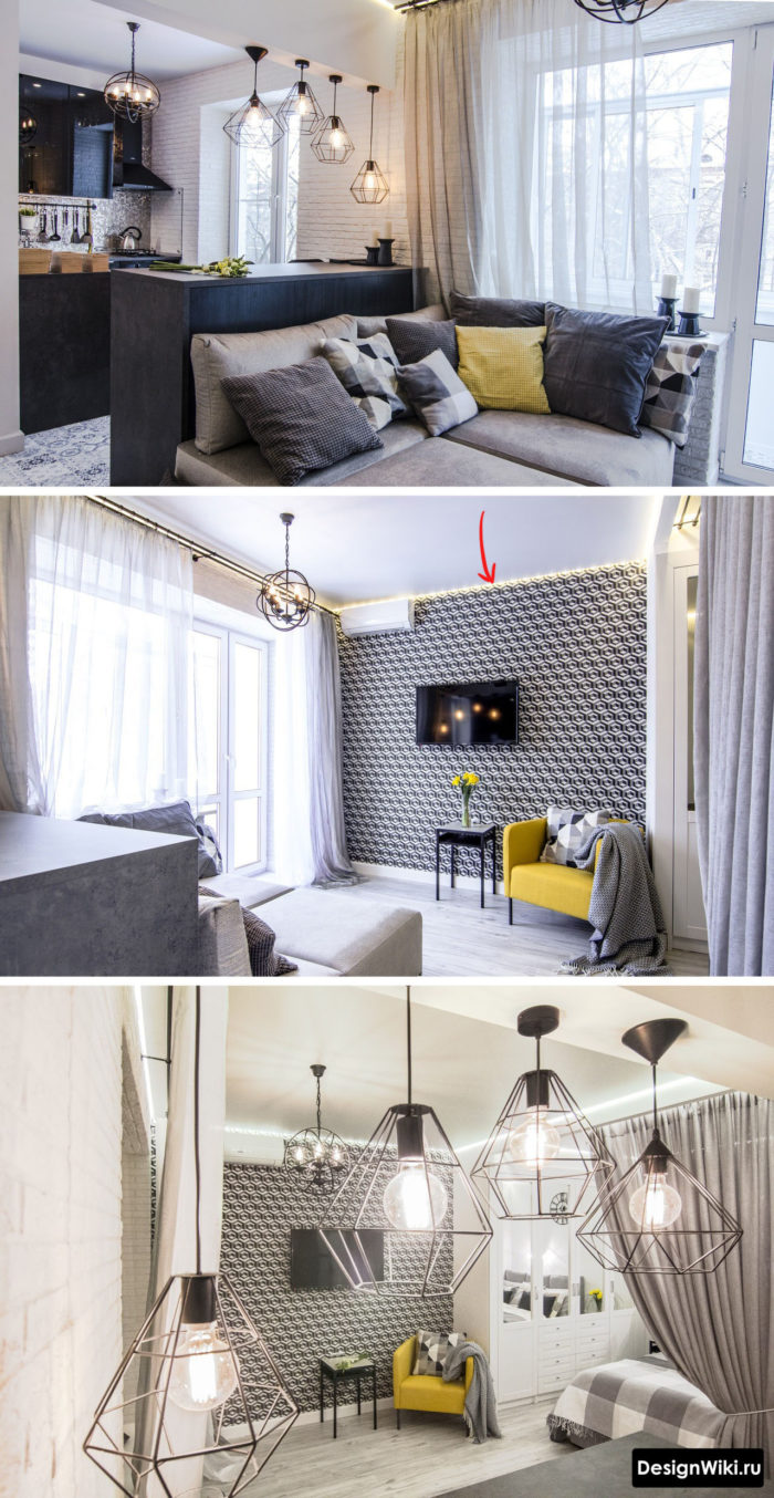 厨房与客厅一体化设计案例-41