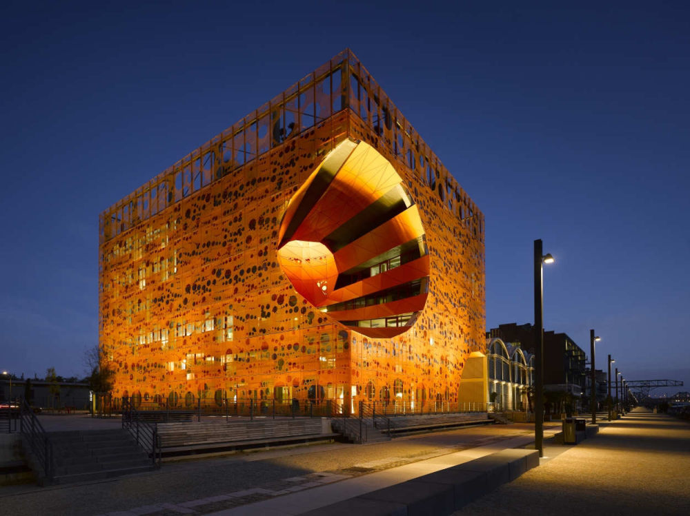 法国里昂橙色立方体(2011)(Jakob + Macfarlane Architects)设计-22
