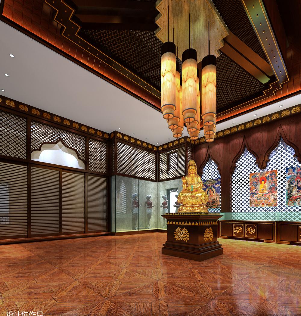 德云社剧场与佛牌店室内设计-8