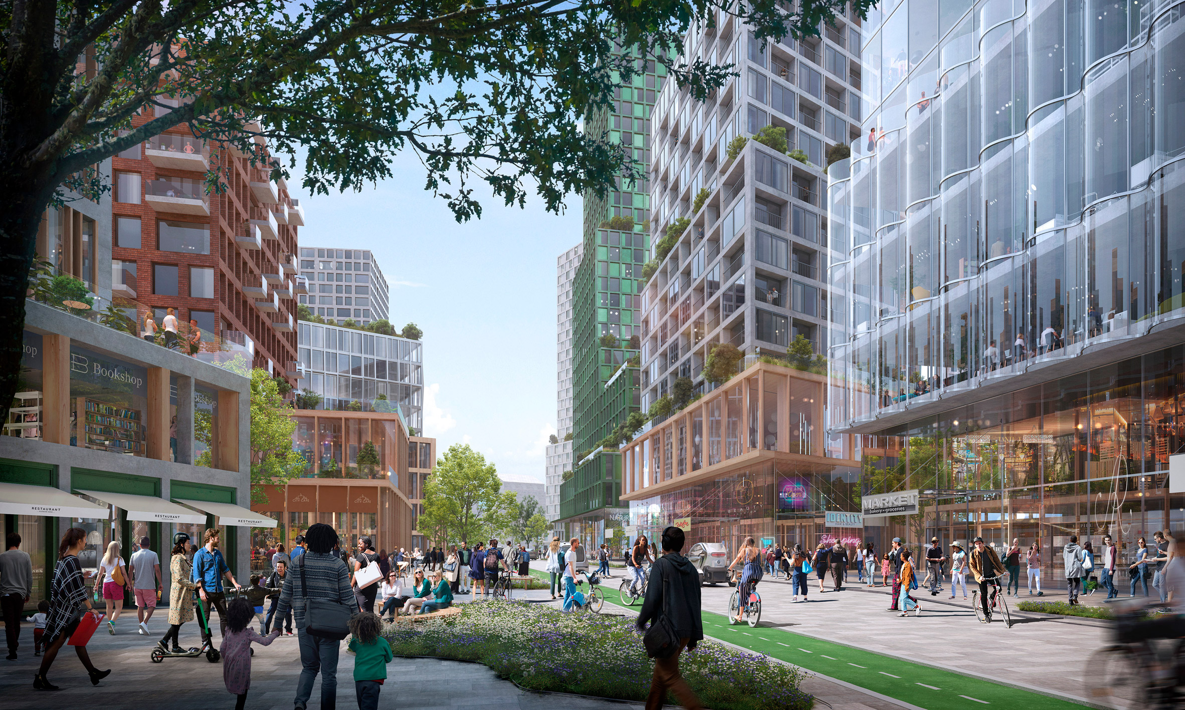 多伦多机场改造计划 | 绿色、密度、交通导向-14