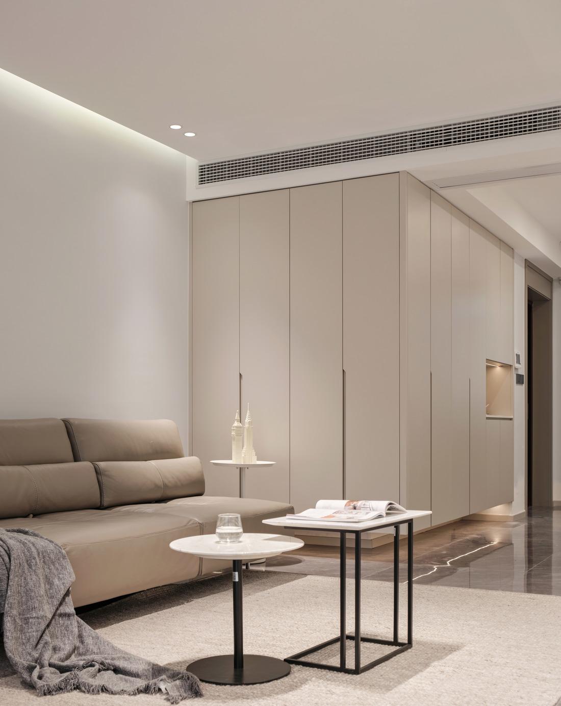 150㎡极简大平层设计-4