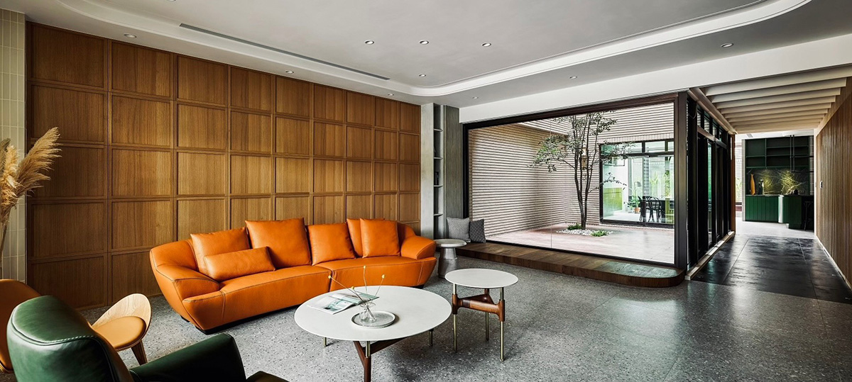 家装设计案例鉴赏——摩登复古感，玩味混搭经典美学-9