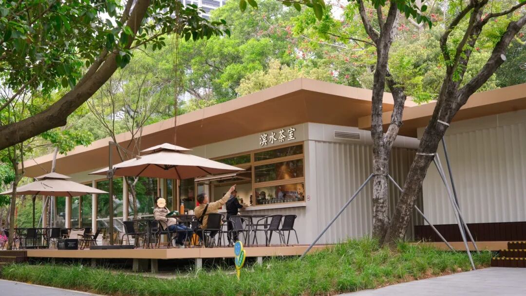 不只喝茶｜滨水茶室：重构大沙河空间体验-43