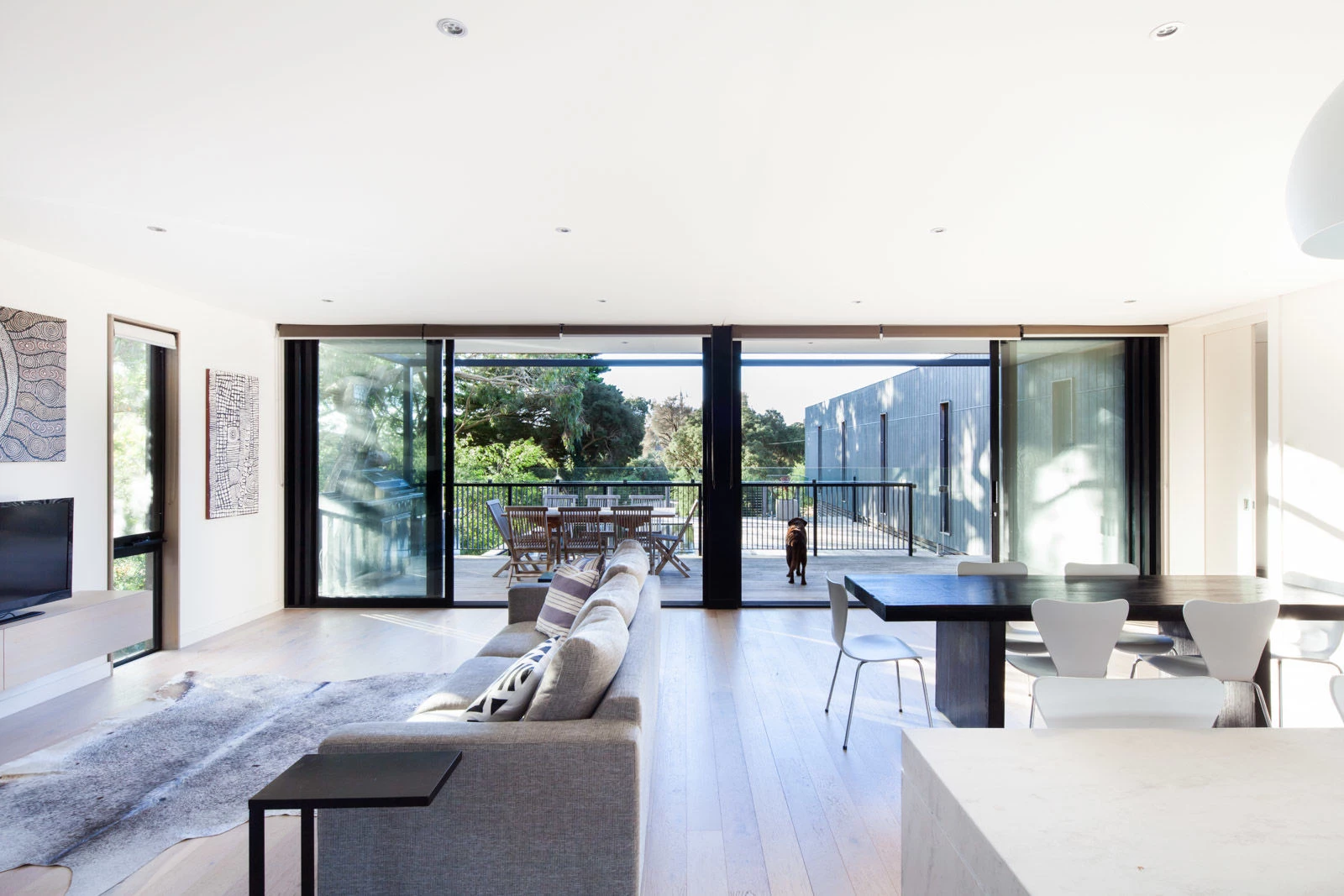 模块化设计的周末度假胜地——Portsea Prefab Home-17