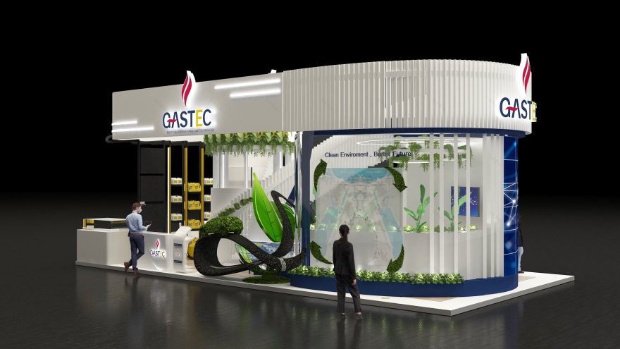 GASTEC 展位设计埃及石油展 2023-4