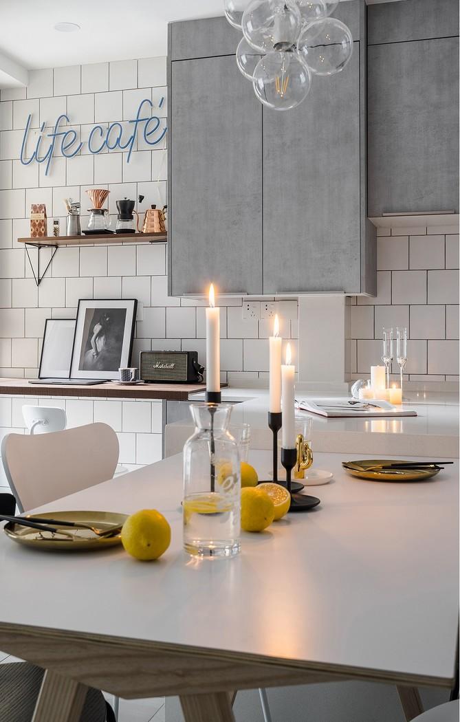 武汉鸿鹄装饰设计丨平层丨520先生为爱妻打造ins北欧小窝-11