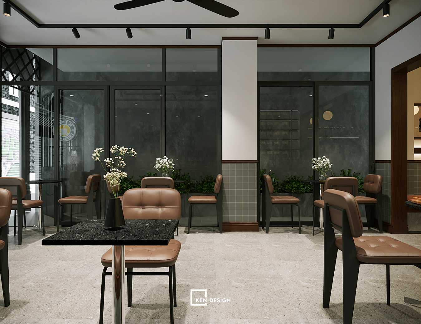 Kiwi Coffee & Tea咖啡店设计丨越南丨KenDesign（KTS KenDesign）-25