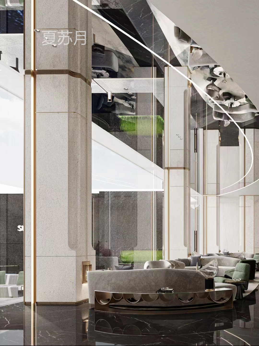 售楼部效果图-11