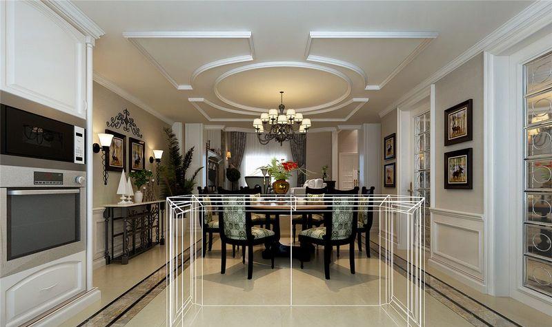 奥玎宫廷别墅现代简欧风格设计方案-4