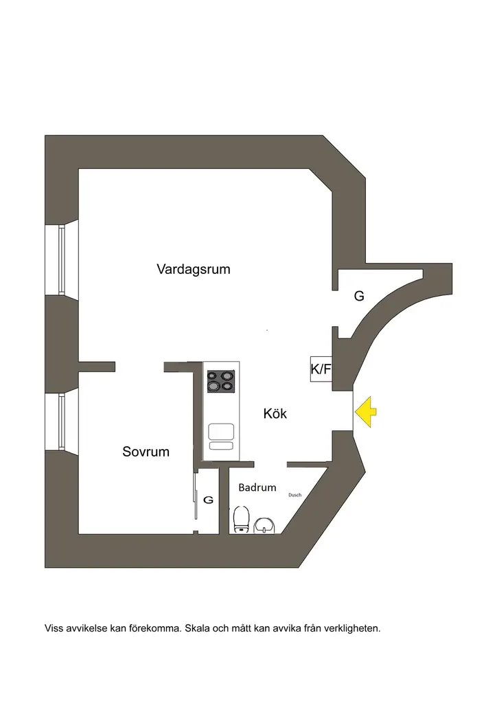 红 SMEG 厨房，温馨两居室的亮点-17