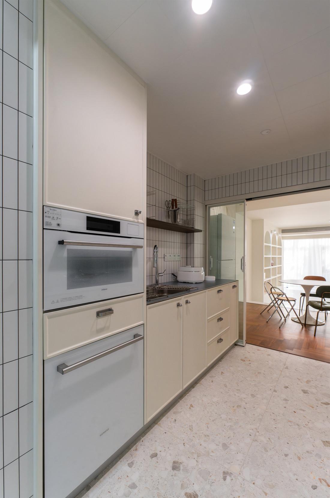 奶油复古风二居室-35