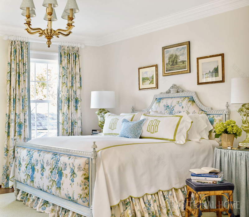 1926 Georgian Revival house transformed by Sarah Bartholomew Designs from a childhood home to a dream escape for a grown family 1926年格鲁吉亚复兴之家由SarahBartholomew设计,从孩提时代的家庭转变为一个成长家庭的梦想逃脱-27