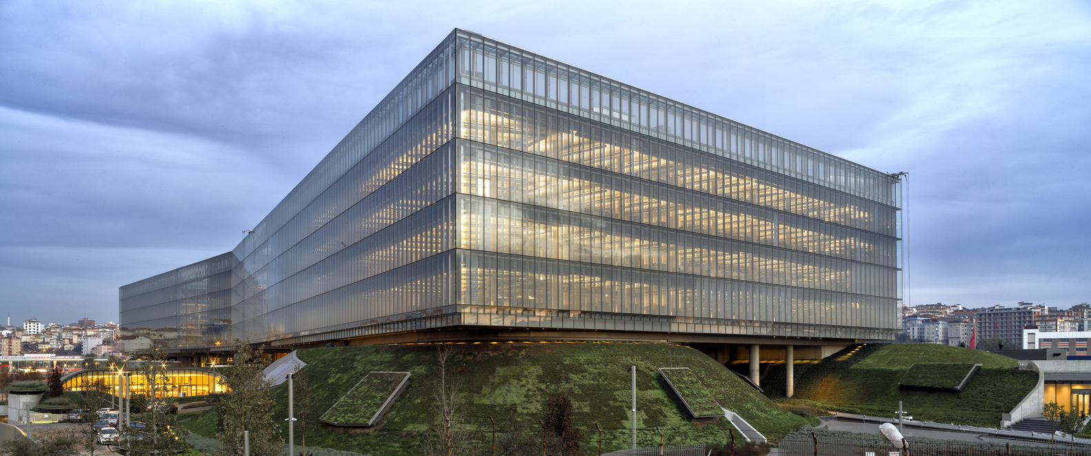 土耳其最大绿色屋顶校园 | Garanti Bank BBVA 科技园区-13