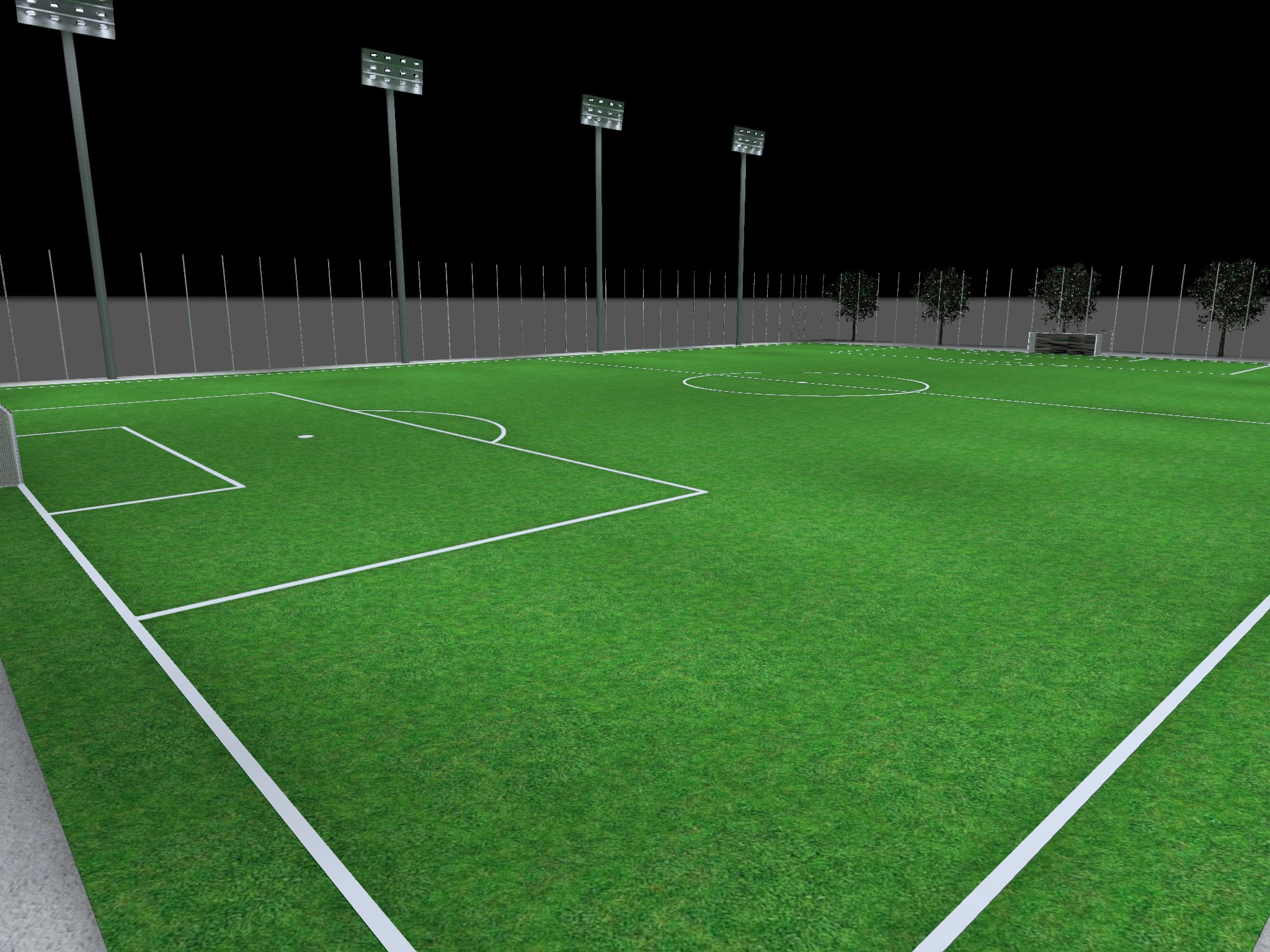 DEWA UNITED 训练基地照明设计项目丨印度-4