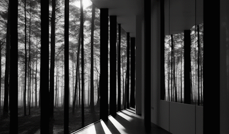 秘林之境(贝克洛门窗广州设计周展厅)丨中国广州丨汤物臣·肯文创意集团-28