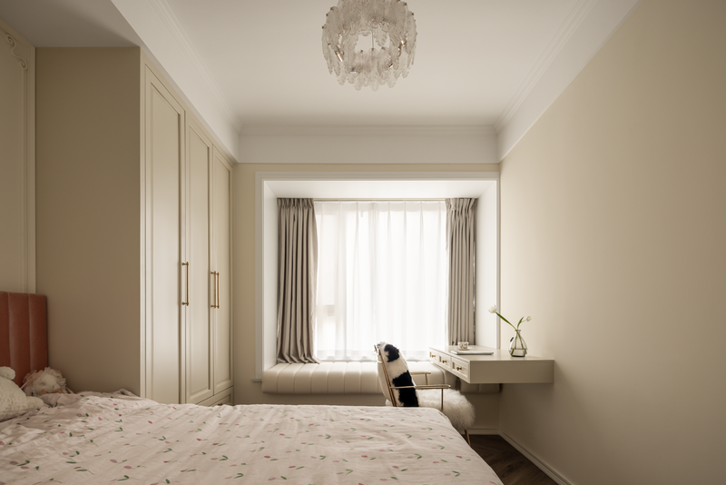 四口之家法式轻奢风雅居设计-15