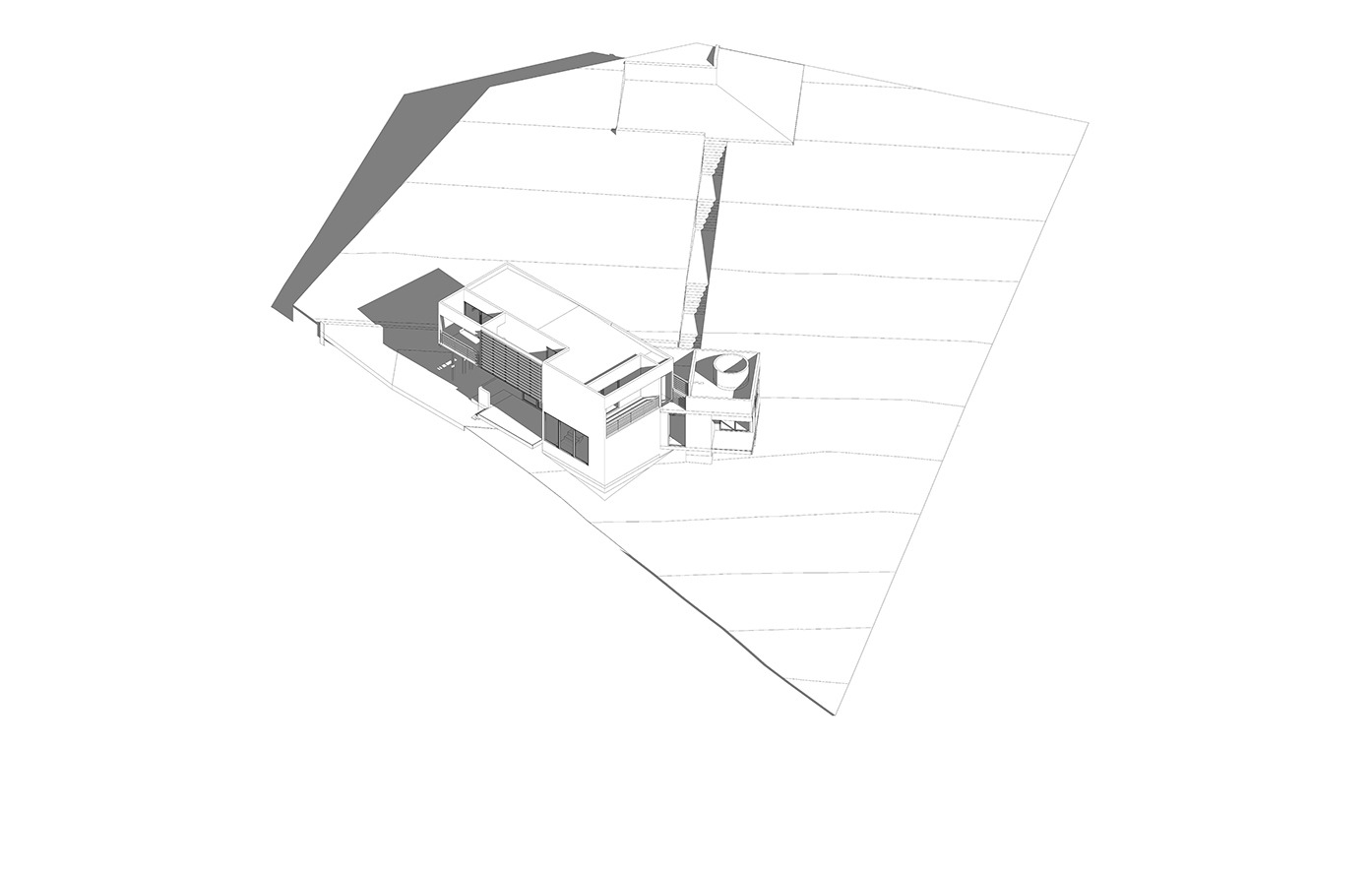 智利洛斯莫尔斯海滩木质别墅融入山脉景观-70