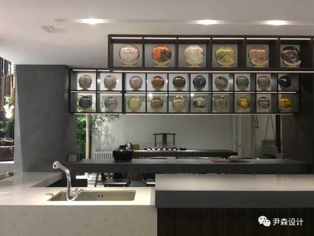 太原万象城大益茶体验馆 | 光与建筑的完美融合-30