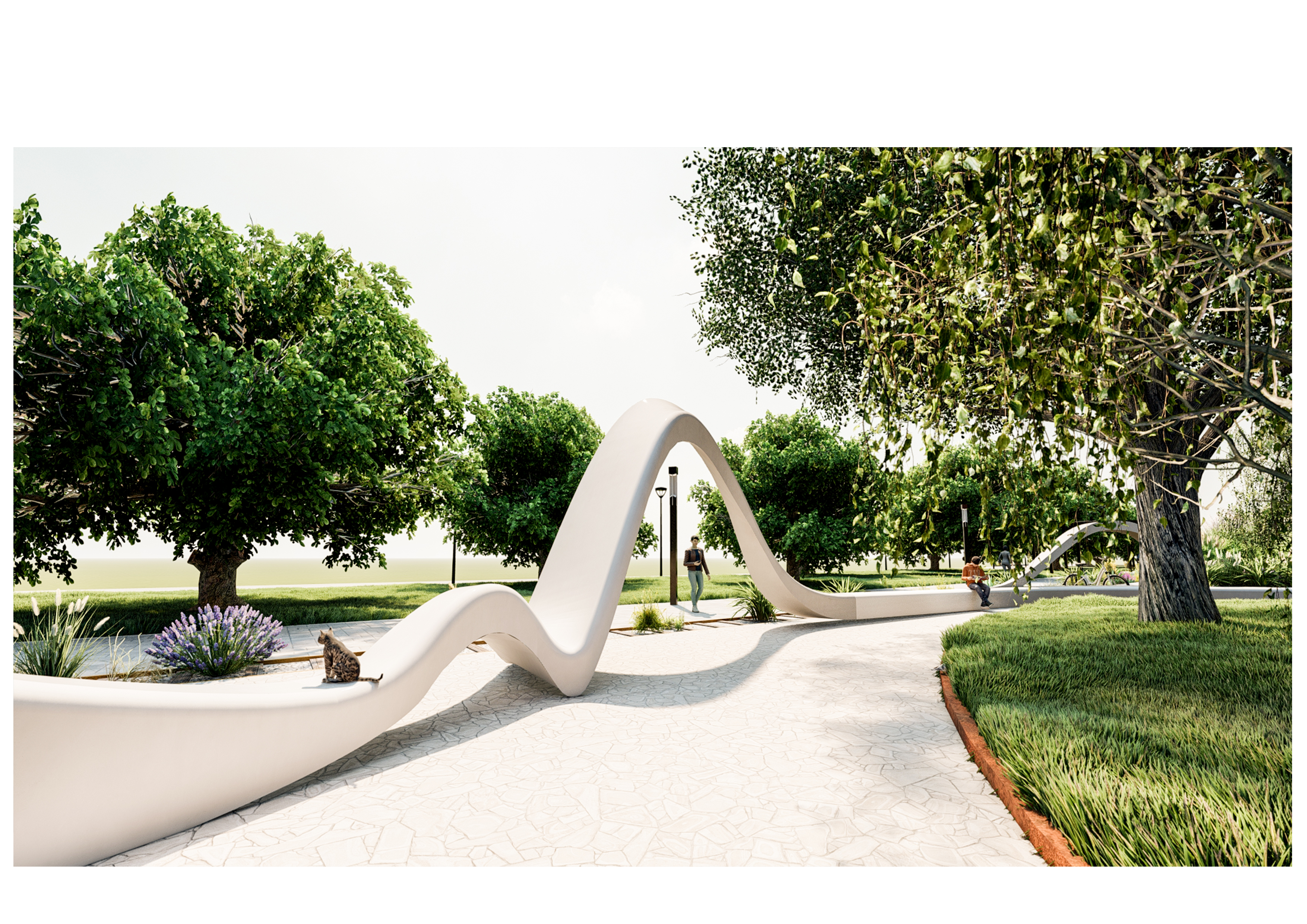 Project for Zone 6: Belgrade Linear park.-21