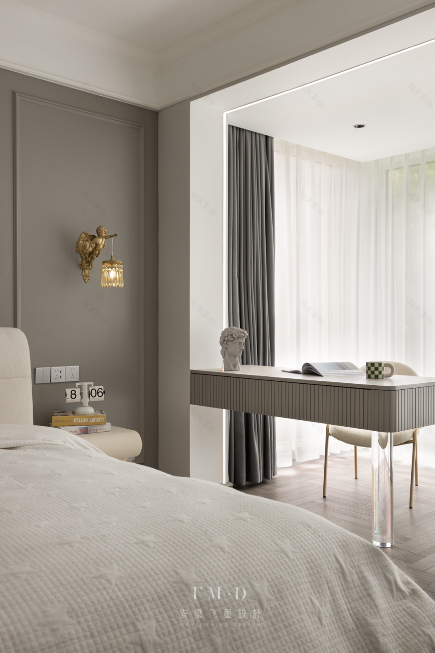 阳光宅院 · 150㎡美式四室改两室设计丨中国合肥丨飞墨设计组-62