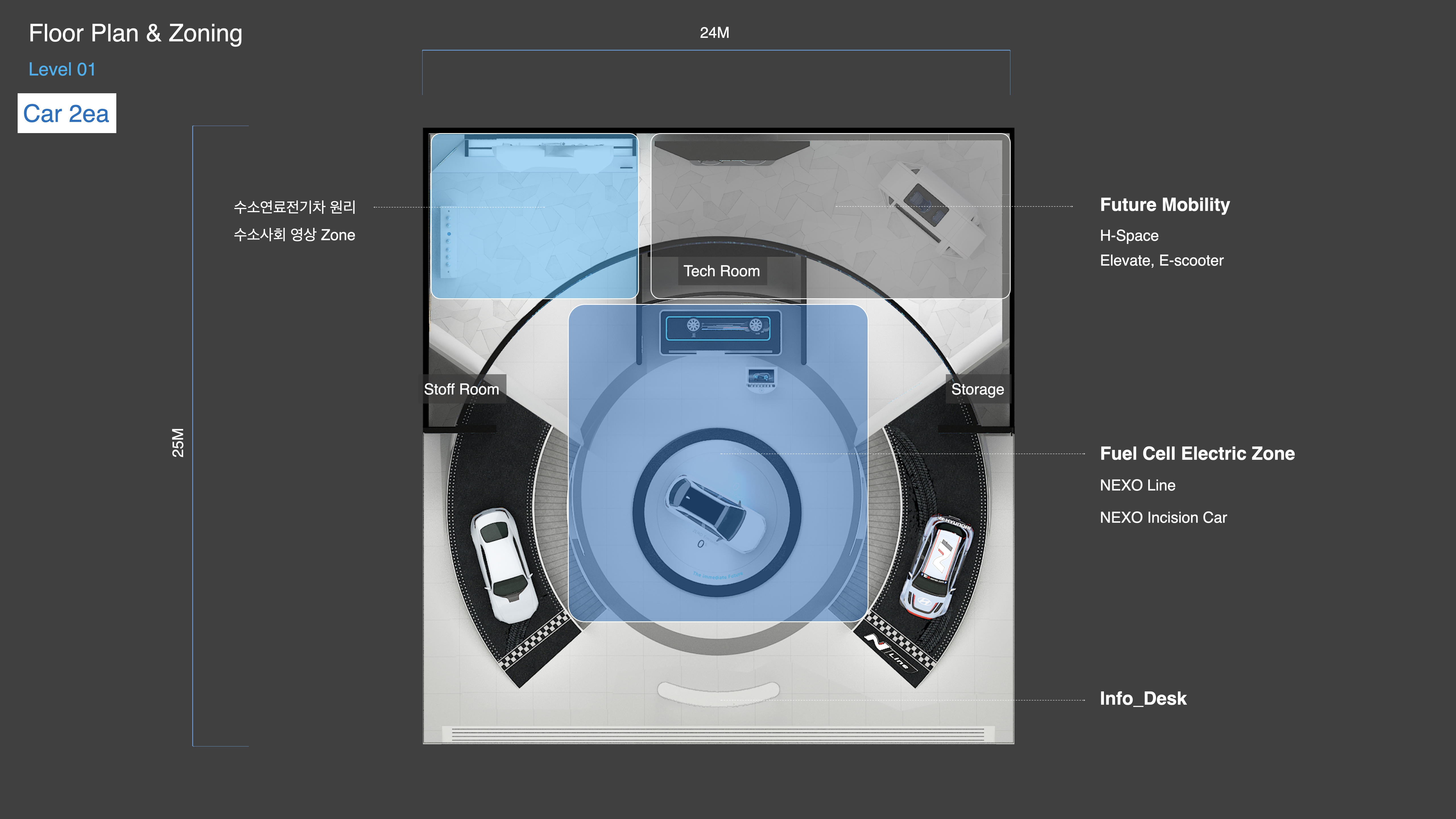 现代汽车展示空间，极简工业风诠释未来出行-8