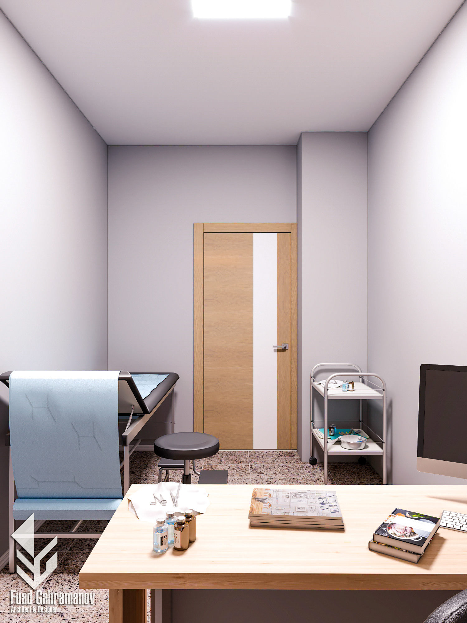 Klinikanın interyer dizayn həlli-6