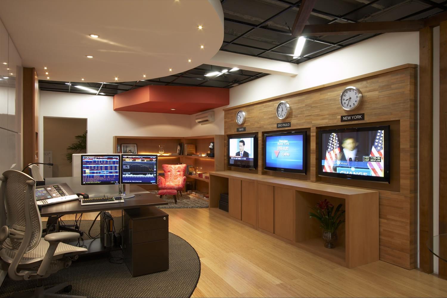 巴西 SP 金融投资者办公室设计-1