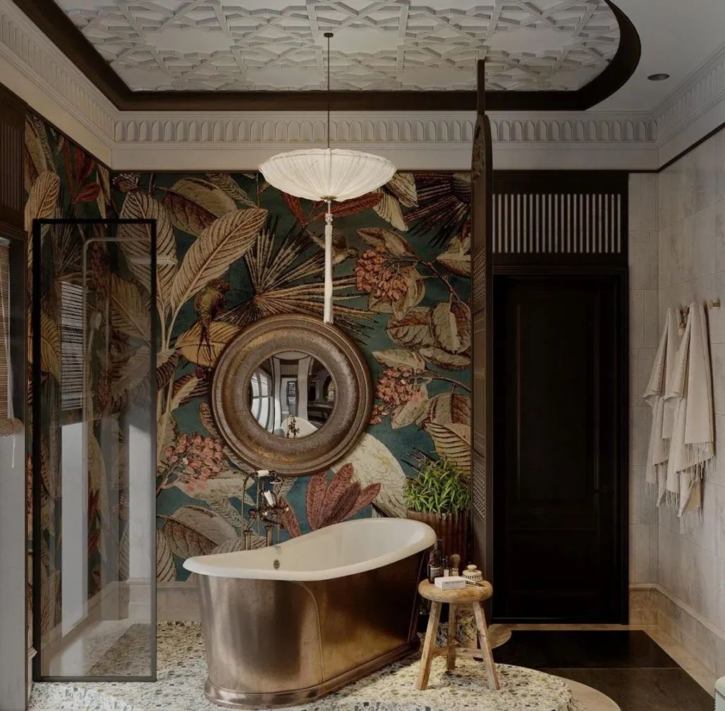 南洋复古风设计-50