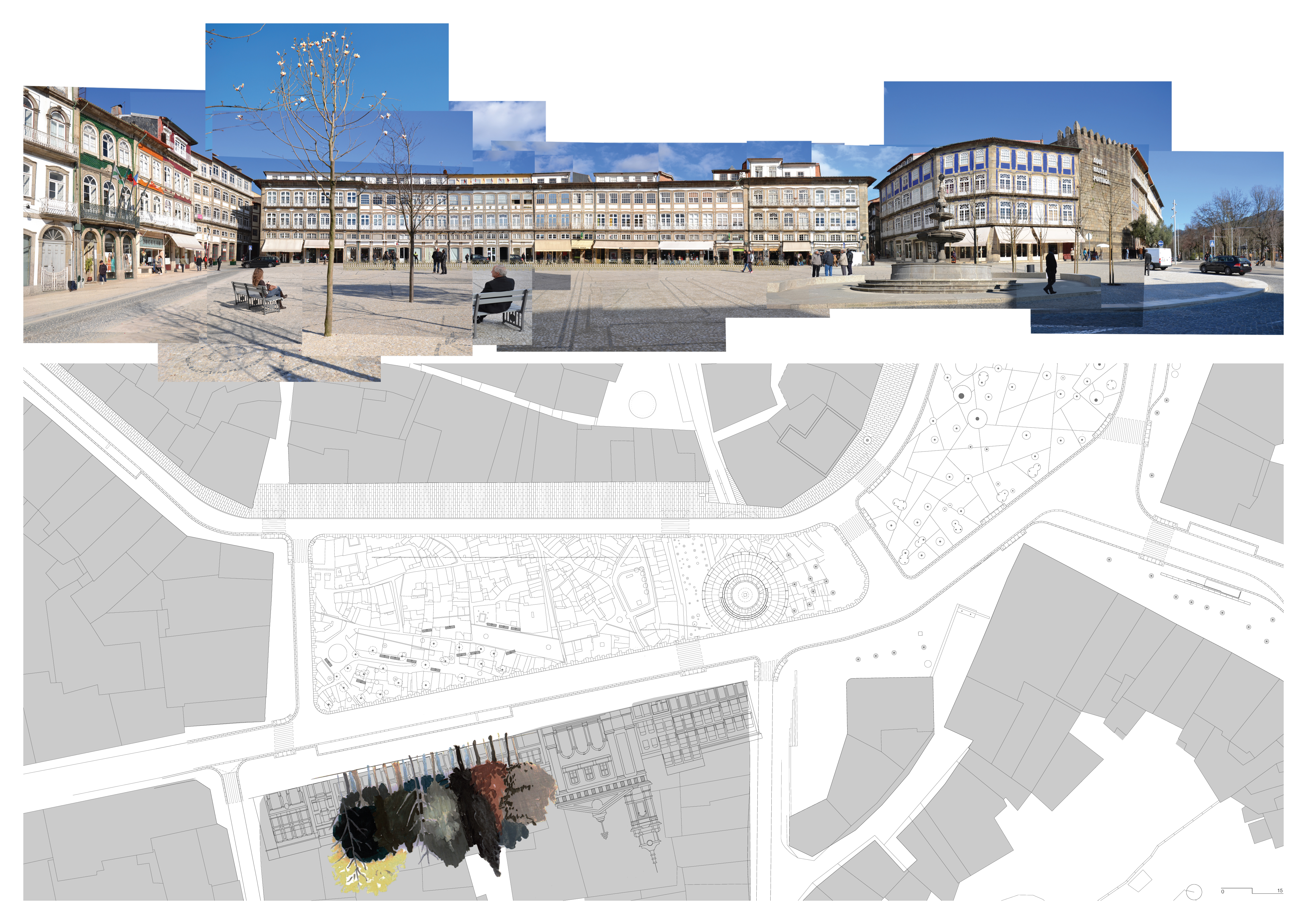 普拉亚杜图拉尔,圣达马索林荫大道和圣安东尼奥街城市更新项目丨葡萄牙丨米尼奥大学建筑学院研究中心等-49