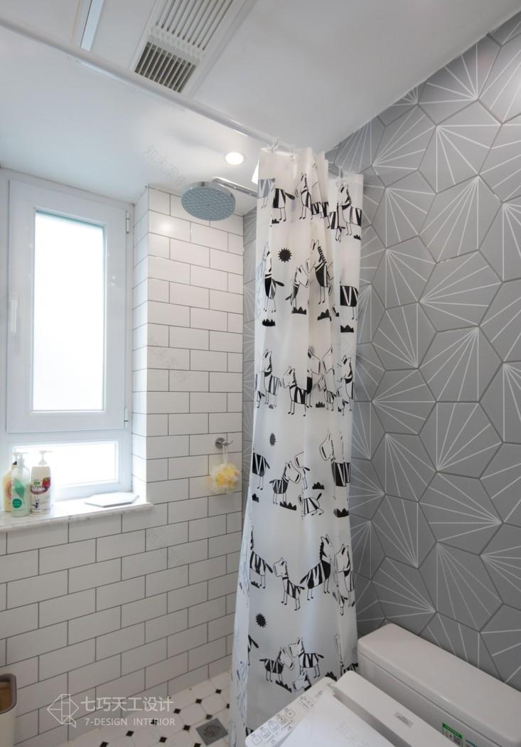 郑昊鸿打造老房翻新示范,粉蓝配色让空间焕新春-58