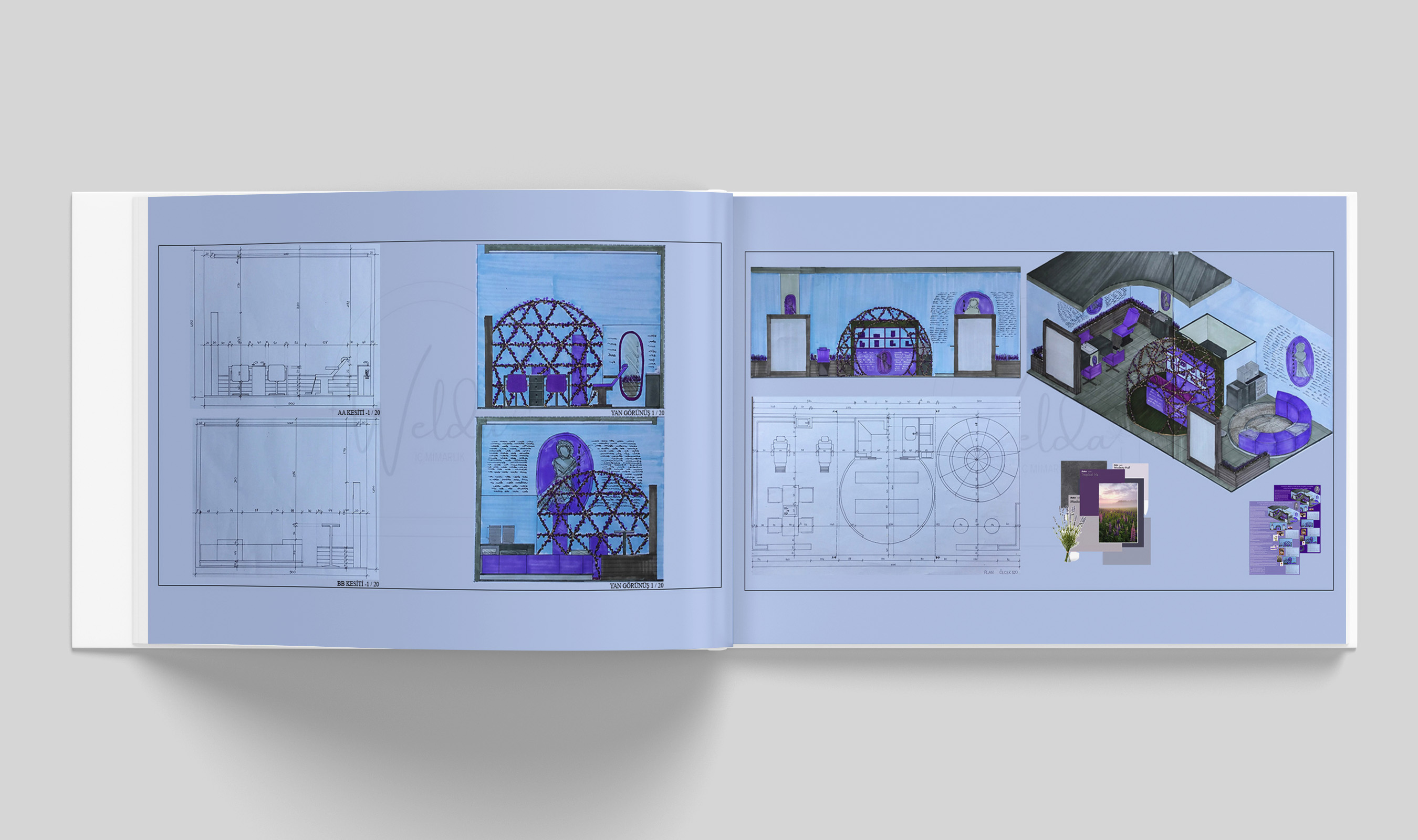 Lavende Fuar Stand İnterior Design Portfolio-2