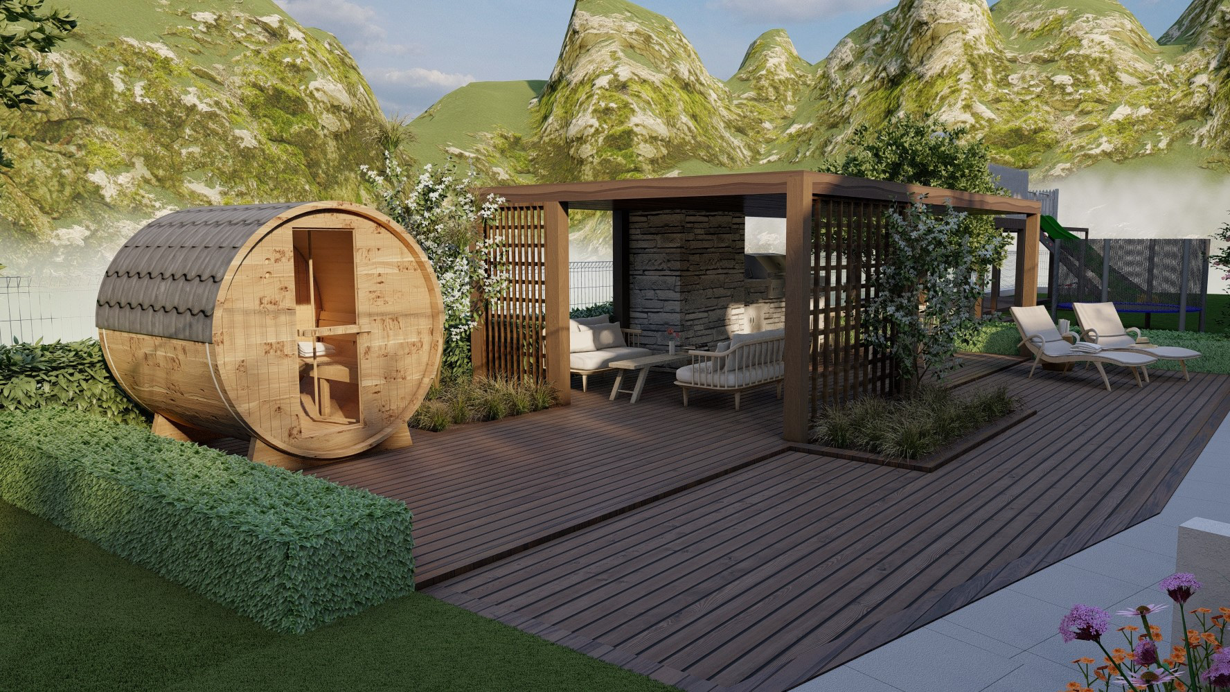 Kasina Wielka  两层花园设计-4