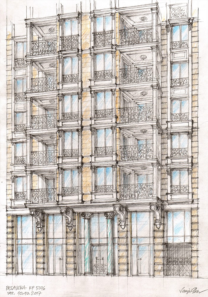 Resavskoj 25 别墅拆除及重建丨最初可能为 Jovan Ilkića,后有 MITarh 等-10