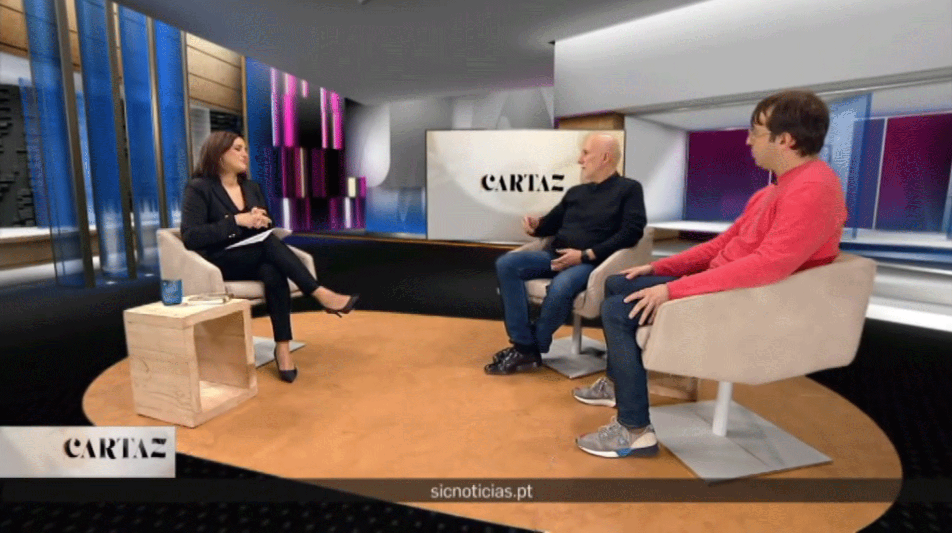 Virtual Set "Cartaz" SIC TV Channel 2016-7