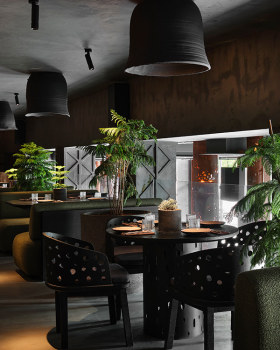 工装餐厅丨俄罗斯莫斯科丨LEFTdesign