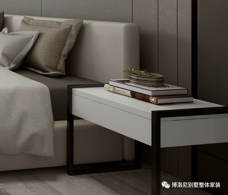 北京景粼原著 260㎡极简诗意之家-30