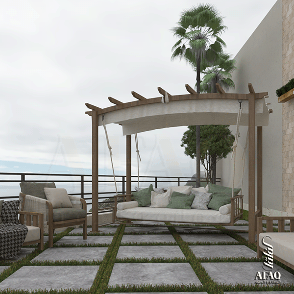 Izmit 市私人别墅后院景观设计丨土耳其-17