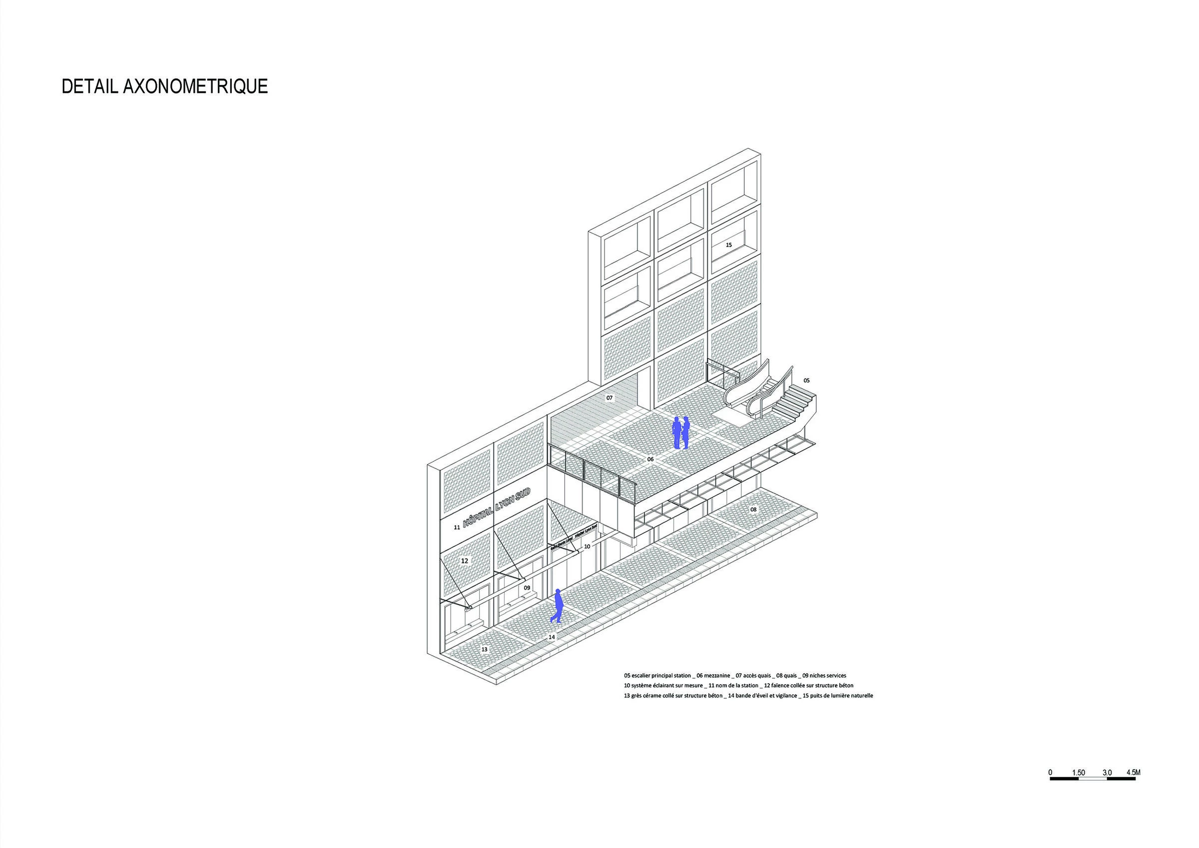 Station HLS 地铁站丨法国里昂丨AZC Atelier Zündel Cristea-39