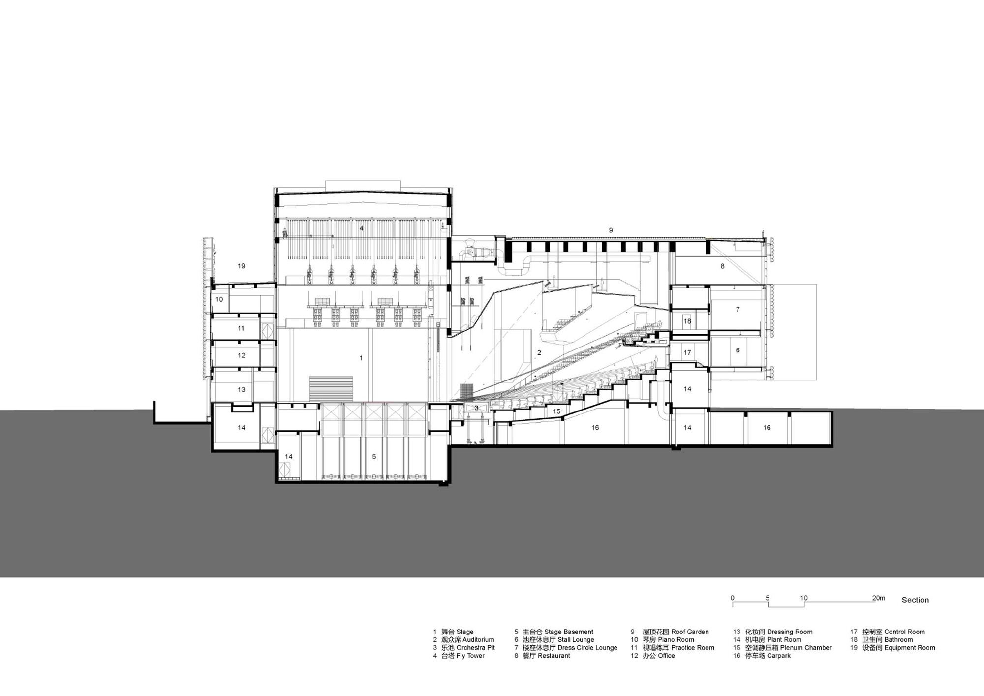 Pingshan Performing Arts Center / OPEN Architecture-63